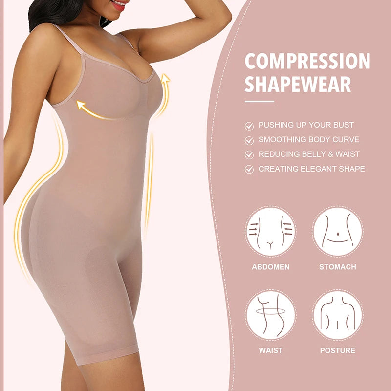BLINKY Women Seamless Bodysuit Push Up Corset Waist Trainer Trimmer Butt Lifter Body Shaper Slimming Shapewear Tummy Control Underwear