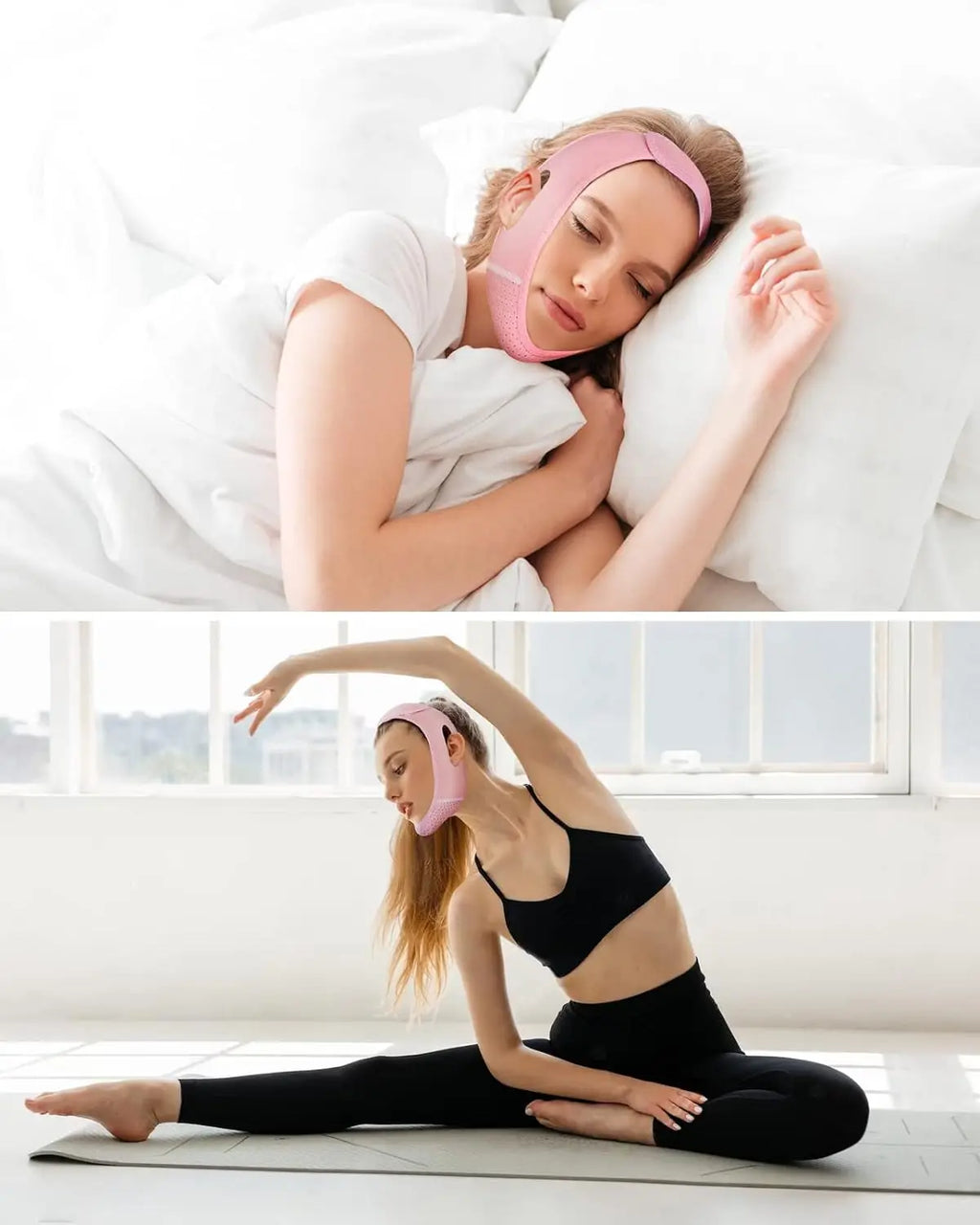 BLINKY Reusable Face Strap, V Line Mask, Double Chin Reducer, Chin Up Patch, Chin Strap, V Shaped Belt, V Shaped Face Mask for Sagging